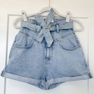 Zara denim shorts